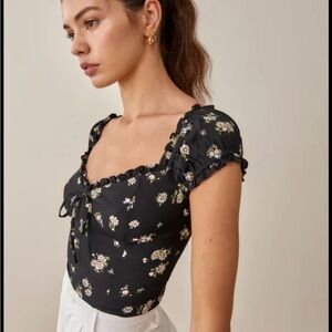 Reformation Ogden top size 8